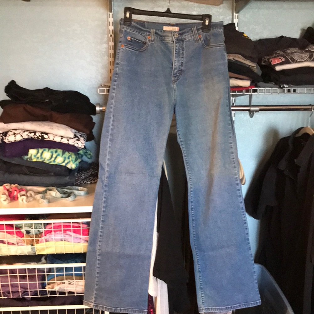 Levi Strauss and Company, 512, size 12 boot cut jeans
